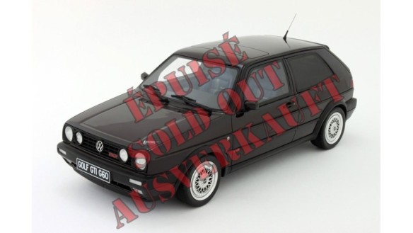 Volkswagen Golf GTI G60 Edition One Noir Brillant Metallise 1989
