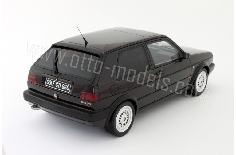 Volkswagen Golf GTI G60 Edition One Noir Brillant Metallise 1989