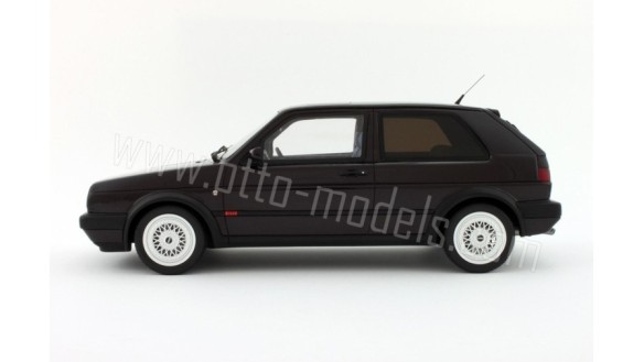 Volkswagen Golf GTI G60 Edition One Noir Brillant Metallise 1989