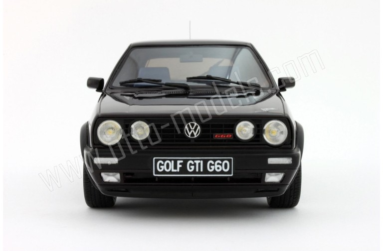 Volkswagen Golf GTI G60 Edition One Noir Brillant Metallise 1989