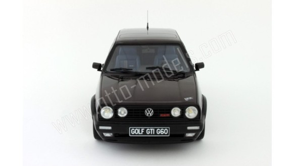 Volkswagen Golf GTI G60 Edition One Noir Brillant Metallise 1989