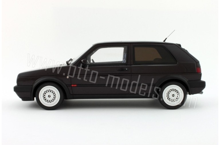 Volkswagen Golf GTI G60 Edition One Noir Brillant Metallise 1989