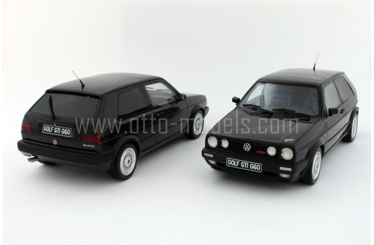 Volkswagen Golf GTI G60 Edition One Noir Brillant Metallise 1989