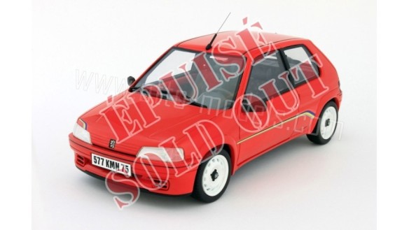 Peugeot 106 Rallye 1.3 Rouge 1993