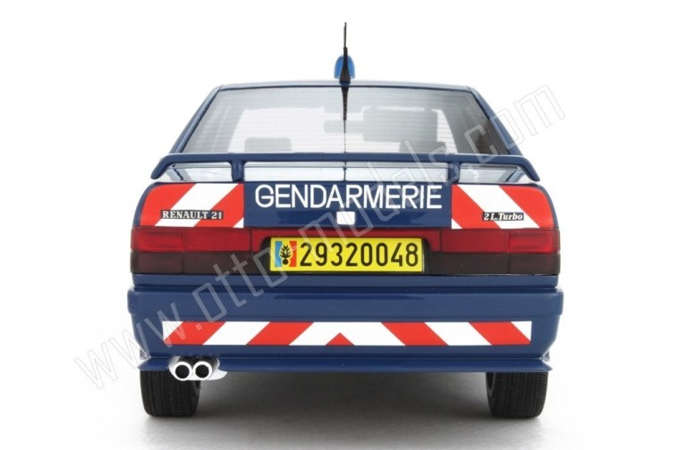 Renault 21 Turbo Gendarmerie Bleu Gendarmerie 1992