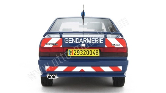 Renault 21 Turbo Gendarmerie Bleu Gendarmerie 1992