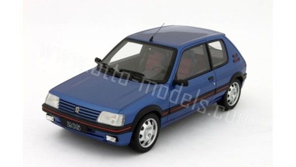 Peugeot 205 Ph.2 GTI 1.9L Miami Blue 1991