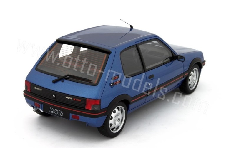 Peugeot 205 Ph.2 GTI 1.9L Miami Blue 1991