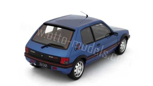 Peugeot 205 Ph.2 GTI 1.9L Miami Blue 1991