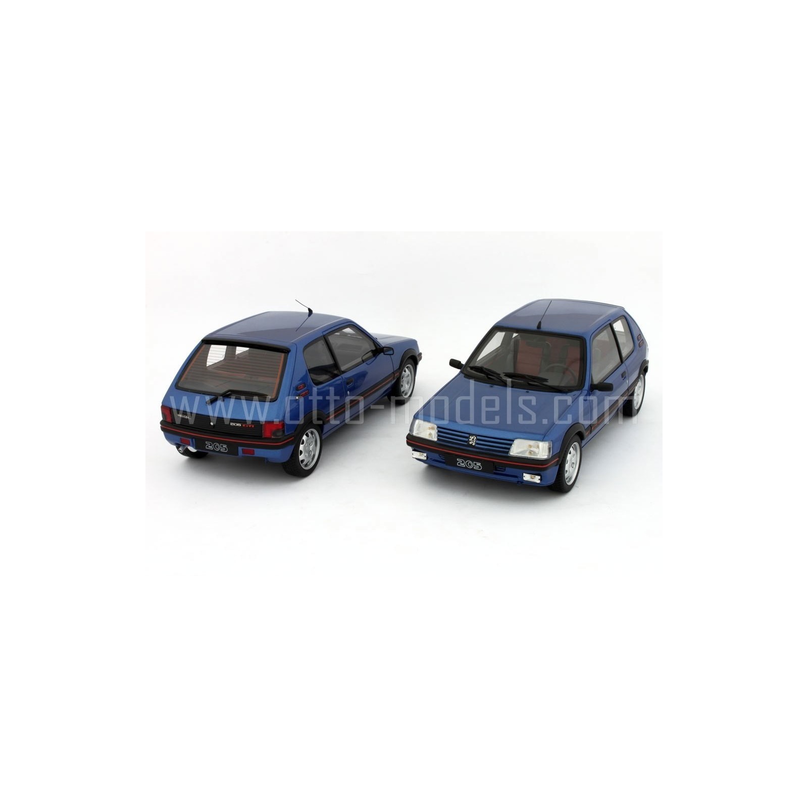 Peugeot 205 Ph.2 GTI 1.9L Miami Blue 1991