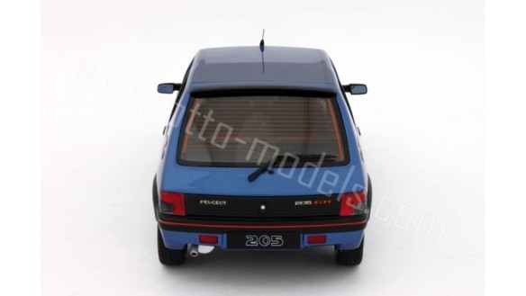 Peugeot 205 Ph.2 GTI 1.9L Miami Blue 1991