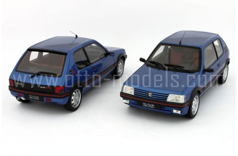 Peugeot 205 Ph.2 GTI 1.9L Miami Blue 1991