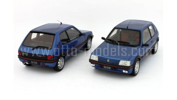 Peugeot 205 Ph.2 GTI 1.9L Miami Blue 1991