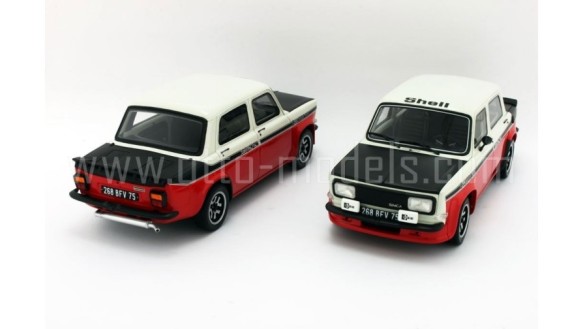 Simca 1000 Rallye 2 SRT 77 Rouge-Blanc-Noir 1977