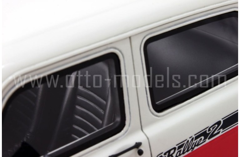 Simca 1000 Rallye 2 SRT 77 Rouge-Blanc-Noir 1977