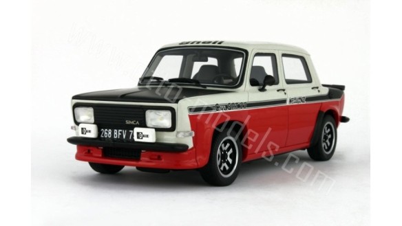 Simca 1000 Rallye 2 SRT 77 Rouge-Blanc-Noir 1977