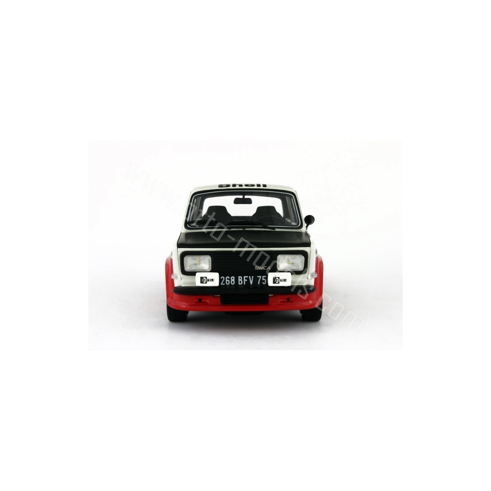 Simca 1000 Rallye 2 SRT 77 Rouge-Blanc-Noir 1977