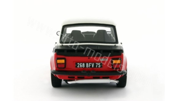 Simca 1000 Rallye 2 SRT 77 Rouge-Blanc-Noir 1977