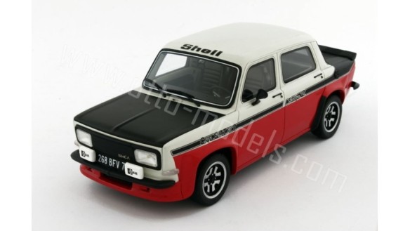 Simca 1000 Rallye 2 SRT 77 Rouge-Blanc-Noir 1977