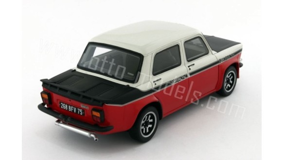 Simca 1000 Rallye 2 SRT 77 Rouge-Blanc-Noir 1977