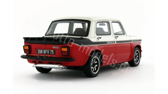 Simca 1000 Rallye 2 SRT 77 Rouge-Blanc-Noir 1977