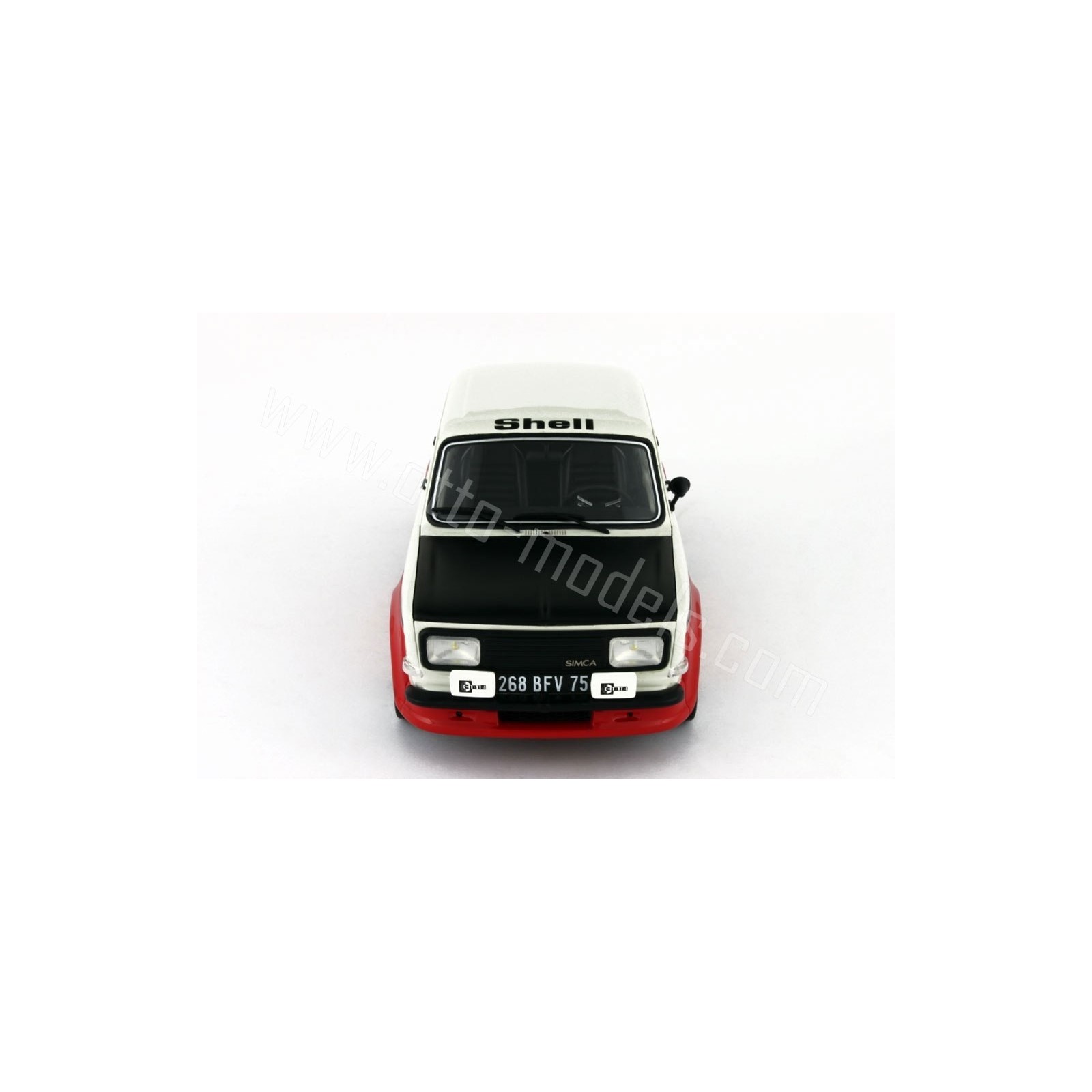 Simca 1000 Rallye 2 SRT 77 Rouge-Blanc-Noir 1977
