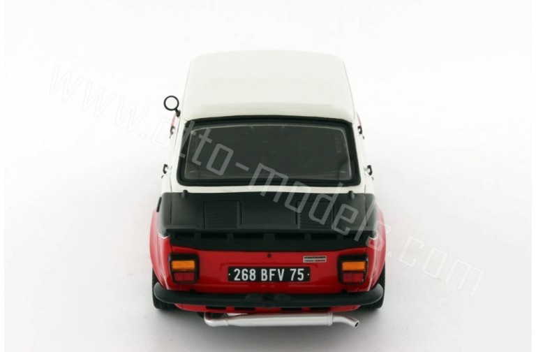 Simca 1000 Rallye 2 SRT 77 Rouge-Blanc-Noir 1977
