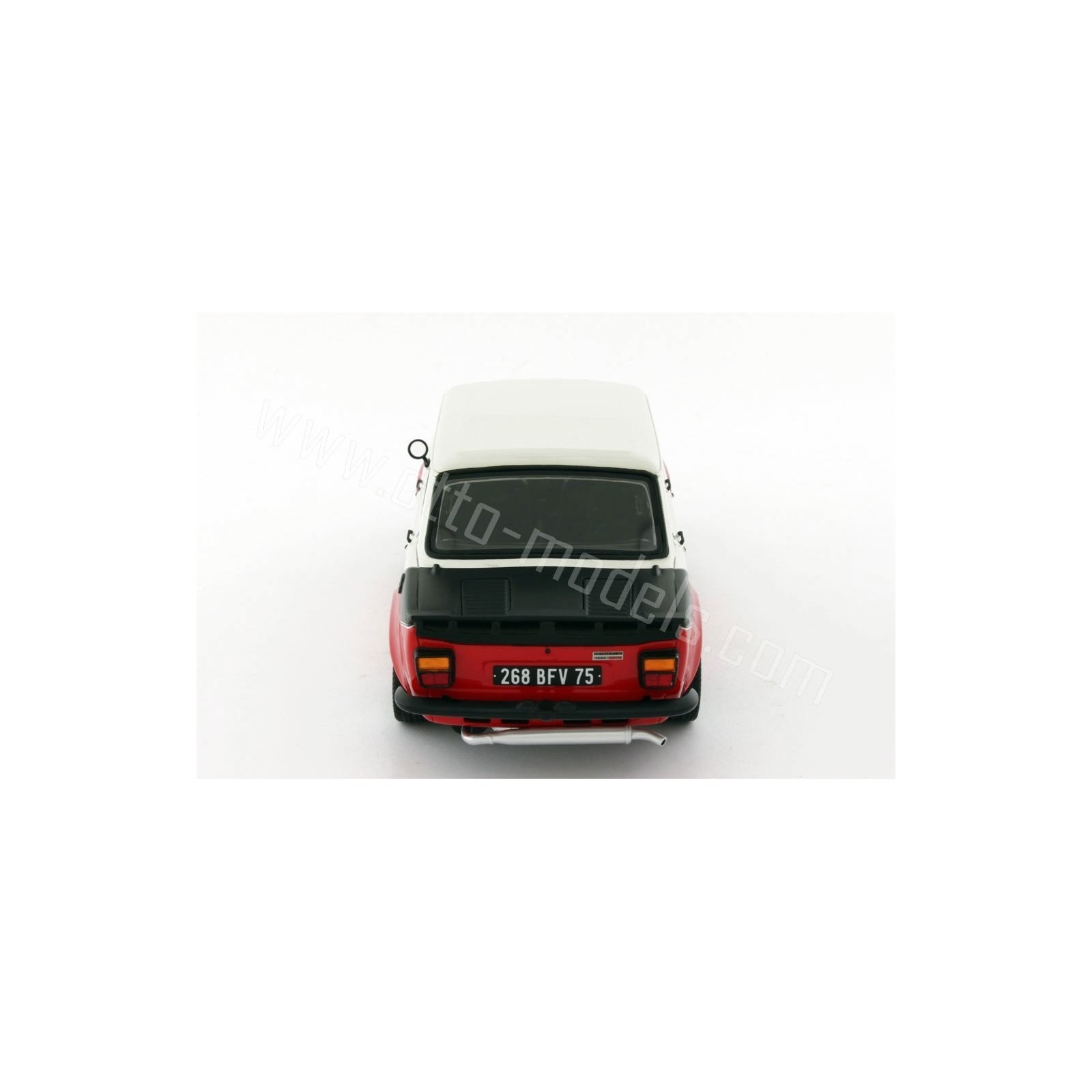 Simca 1000 Rallye 2 SRT 77 Rouge-Blanc-Noir 1977