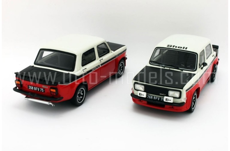 Simca 1000 Rallye 2 SRT 77 Rouge-Blanc-Noir 1977