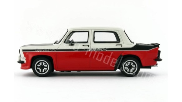 Simca 1000 Rallye 2 SRT 77 Rouge-Blanc-Noir 1977