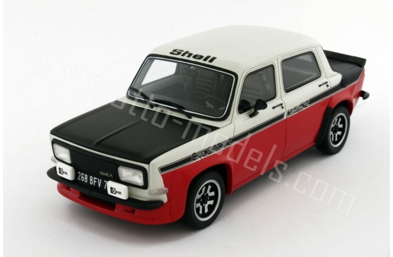 Simca 1000 Rallye 2 SRT 77 Rouge-Blanc-Noir 1977