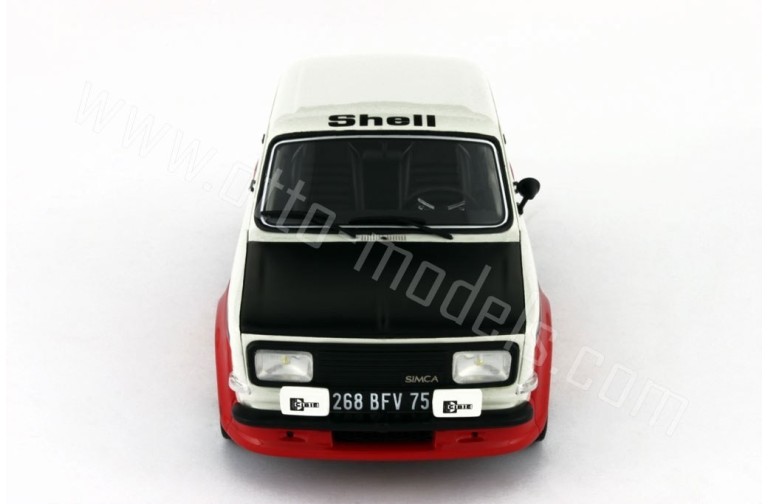 Simca 1000 Rallye 2 SRT 77 Rouge-Blanc-Noir 1977