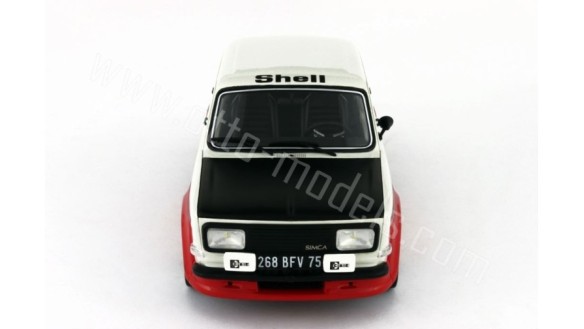 Simca 1000 Rallye 2 SRT 77 Rouge-Blanc-Noir 1977