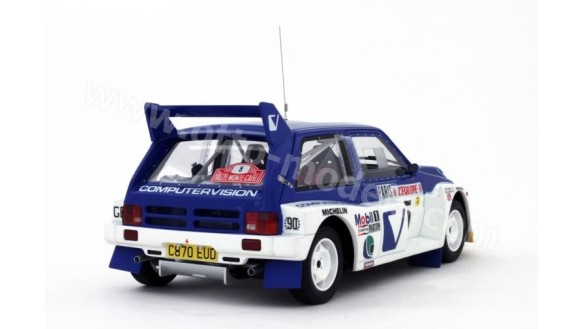 MG Metro 6R4 Computervision Rallye Monte-Carlo 1986