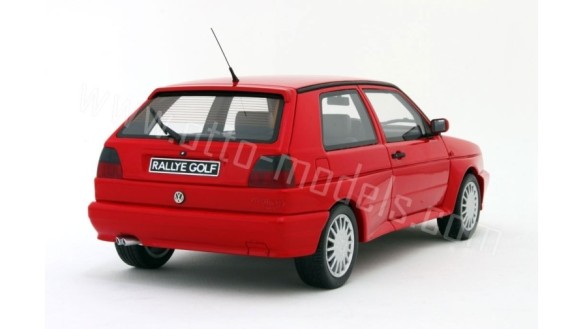 Volkswagen Golf 2 Rallye Rouge Tornado 1989