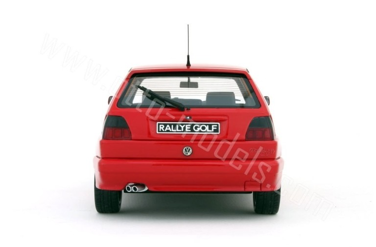 Volkswagen Golf 2 Rallye Rouge Tornado 1989