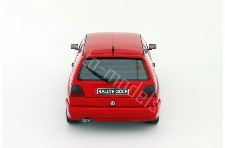 Volkswagen Golf 2 Rallye Rouge Tornado 1989