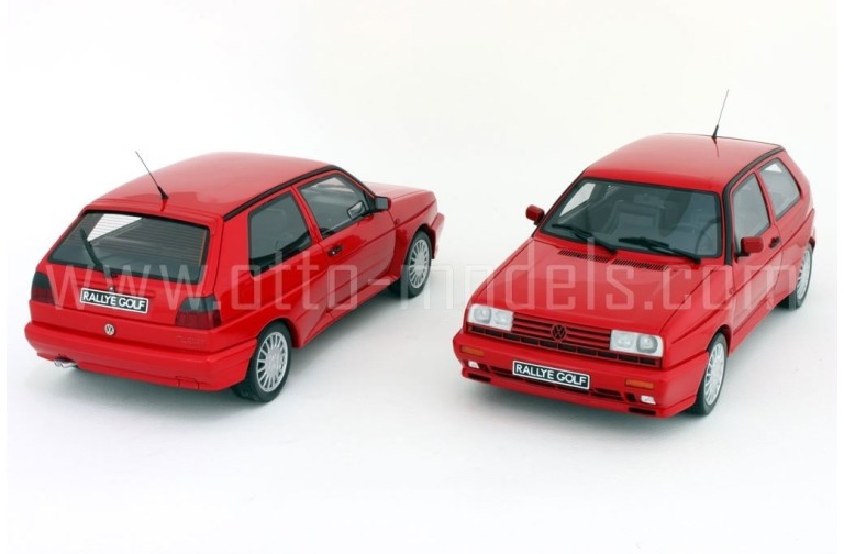 Volkswagen Golf 2 Rallye Rouge Tornado 1989