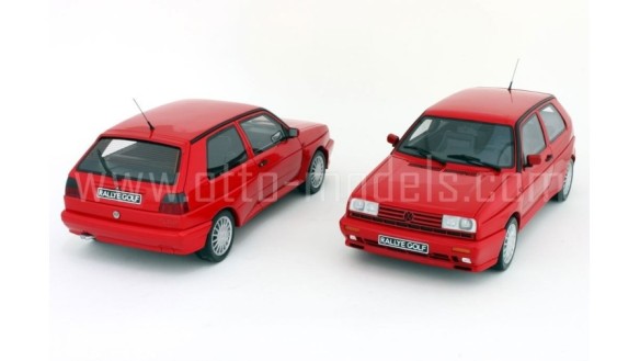 Volkswagen Golf 2 Rallye Rouge Tornado 1989