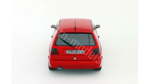 Volkswagen Golf 2 Rallye Rouge Tornado 1989