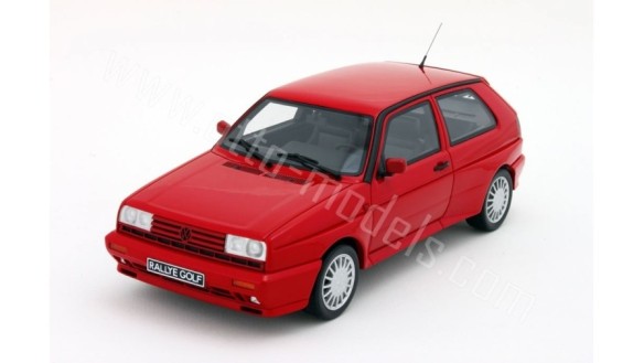 Volkswagen Golf 2 Rallye Rouge Tornado 1989