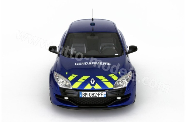 Renault Megane 3 R.S. Gendarmerie Bleu Extrème 2011
