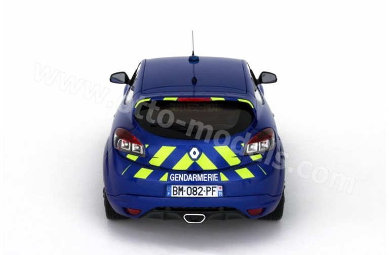 Renault Megane 3 R.S. Gendarmerie Bleu Extrème 2011