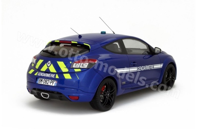 Renault Megane 3 R.S. Gendarmerie Bleu Extrème 2011