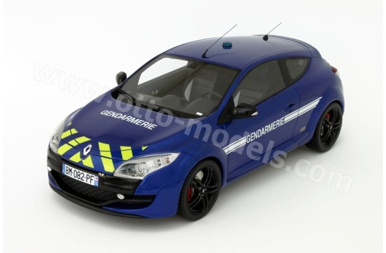 Renault Megane 3 R.S. Gendarmerie Bleu Extrème 2011