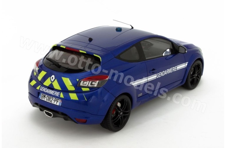 Renault Megane 3 R.S. Gendarmerie Bleu Extrème 2011