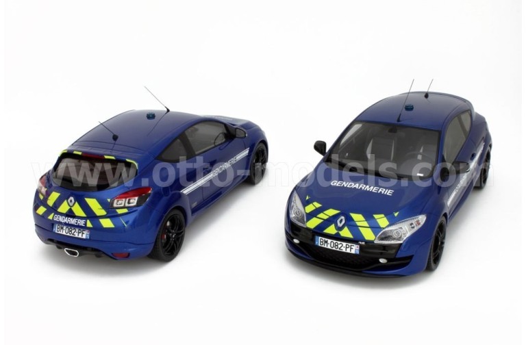Renault Megane 3 R.S. Gendarmerie Bleu Extrème 2011