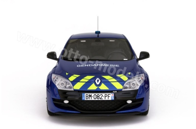 Renault Megane 3 R.S. Gendarmerie Bleu Extrème 2011