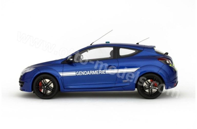 Renault Megane 3 R.S. Gendarmerie Bleu Extrème 2011
