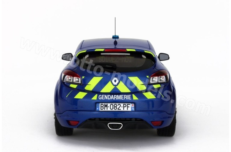 Renault Megane 3 R.S. Gendarmerie Bleu Extrème 2011